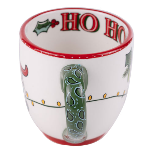 Ho Ho Howdy Santa Mug