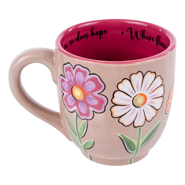 Wildflower Bee Mug