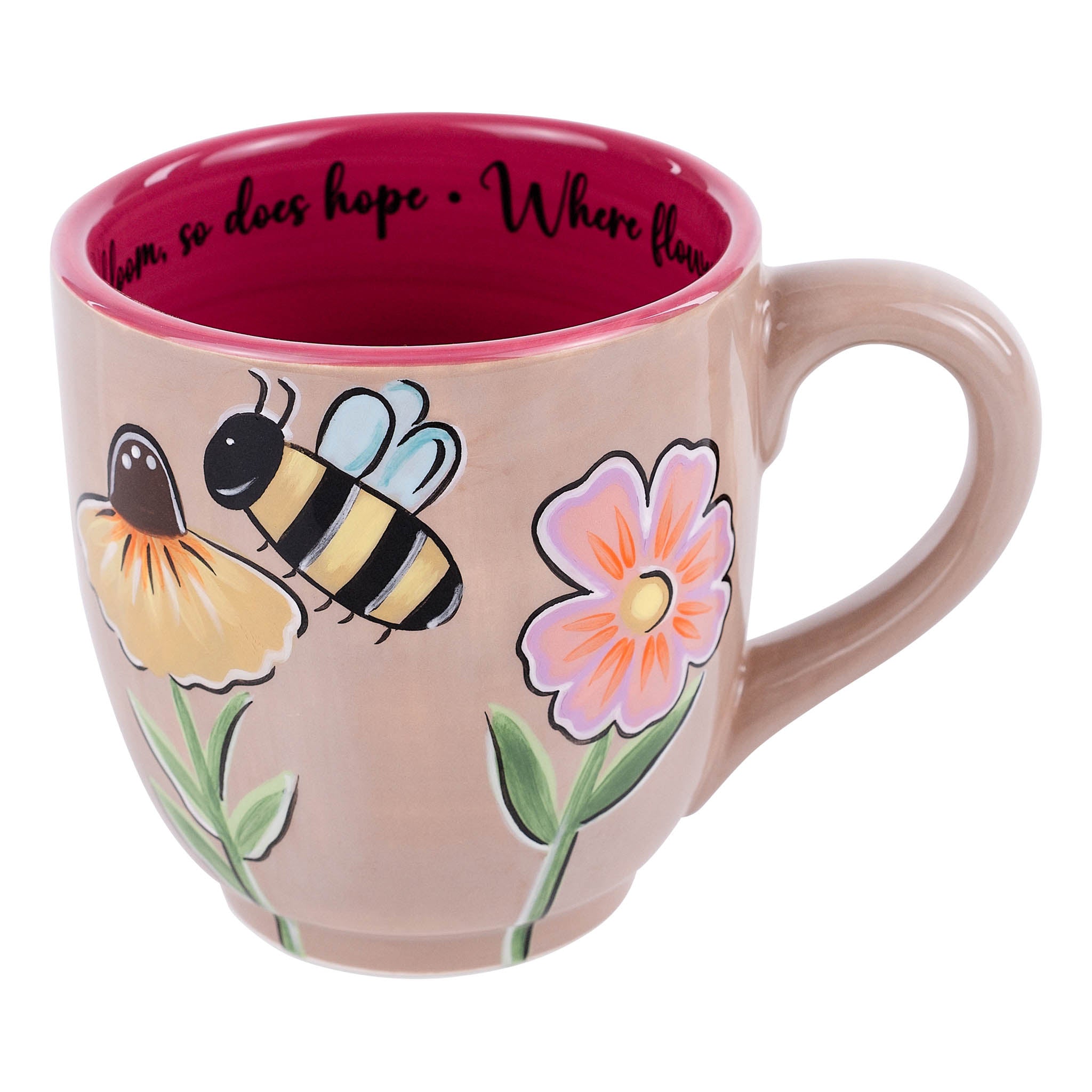Glory Haus Wildflower Bee Mug - Thumbnail 2