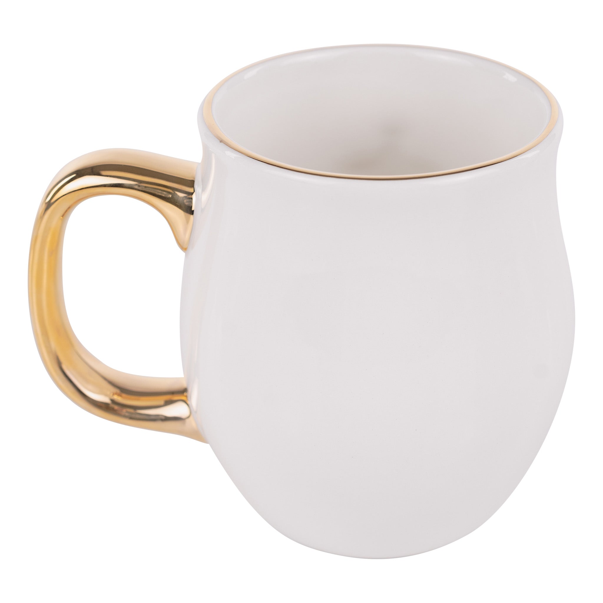 Honor Faith with a Gold Cross Mug – GLORY HAUS