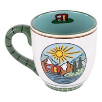 Say Yes to New Adventures Camper Mug
