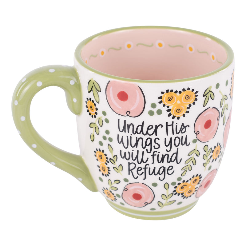 Find Refuge Red Bird Mug