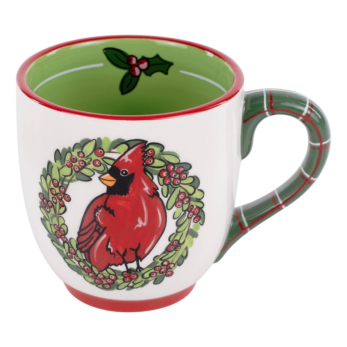 Love, Hope, Peace Red Bird Mug