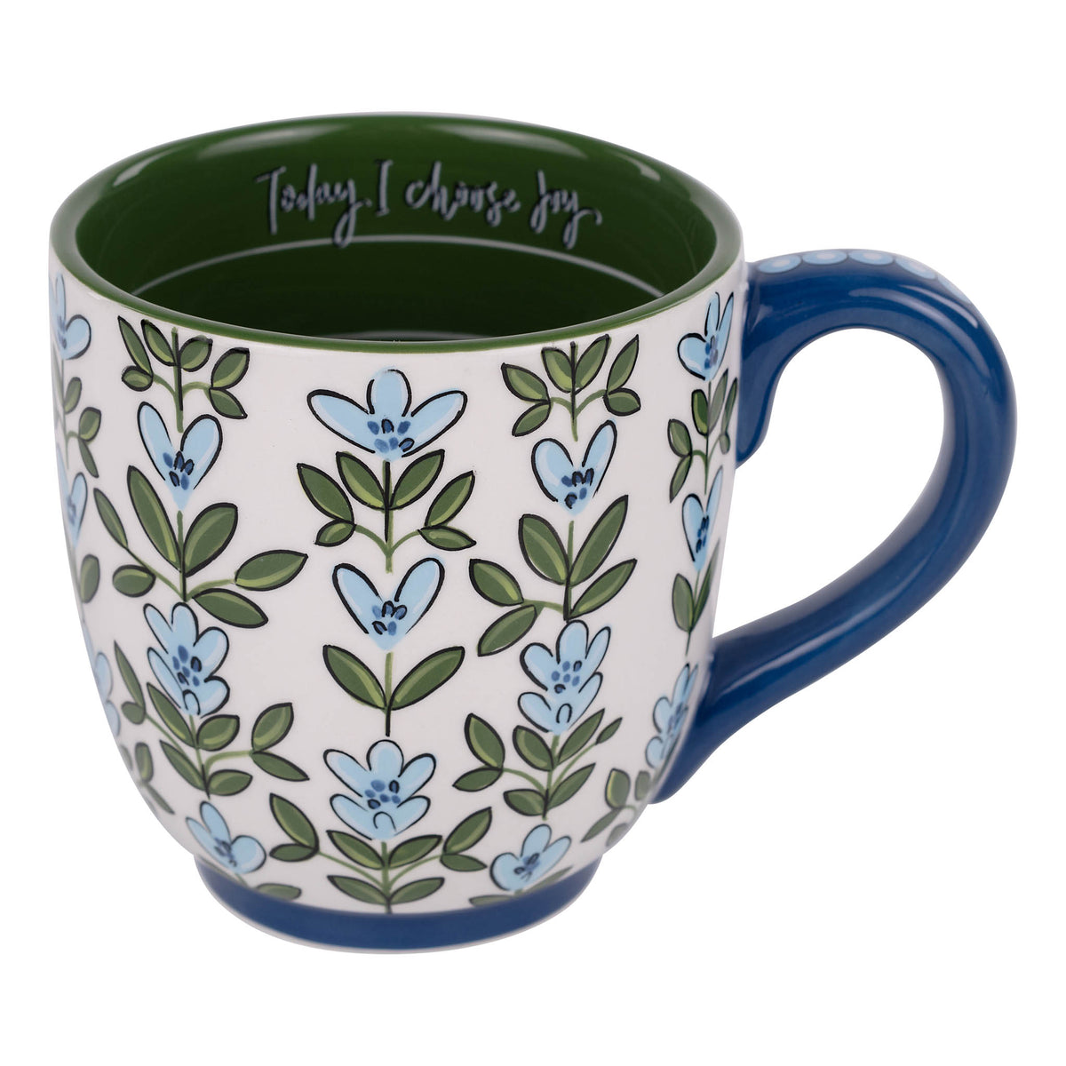 Choose Joy Forget Me Not Mug