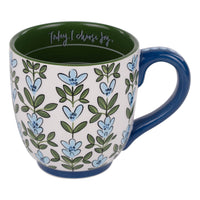 Choose Joy Forget Me Not Mug