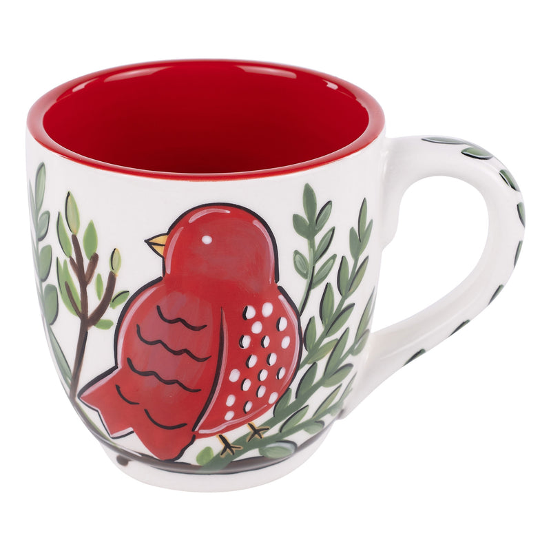 Red Bird Always Near Mug