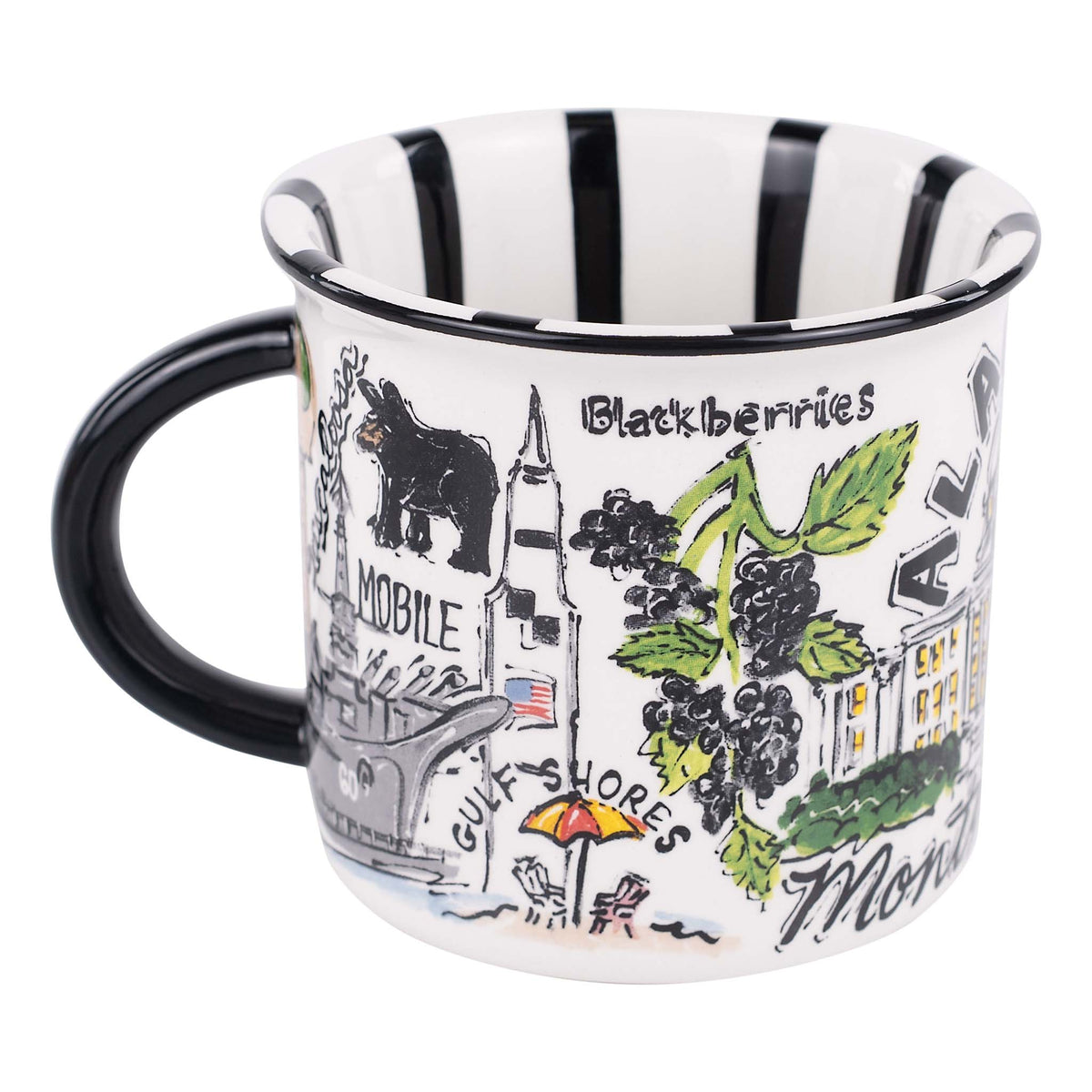 State of Alabama Icon Mug