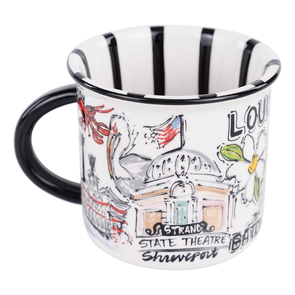 State of Louisiana Icon Mug