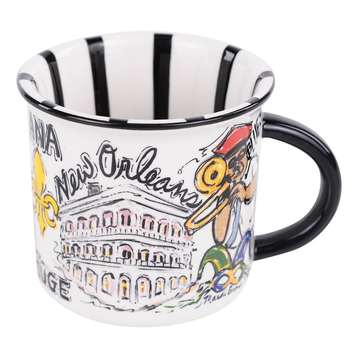 State of Louisiana Icon Mug