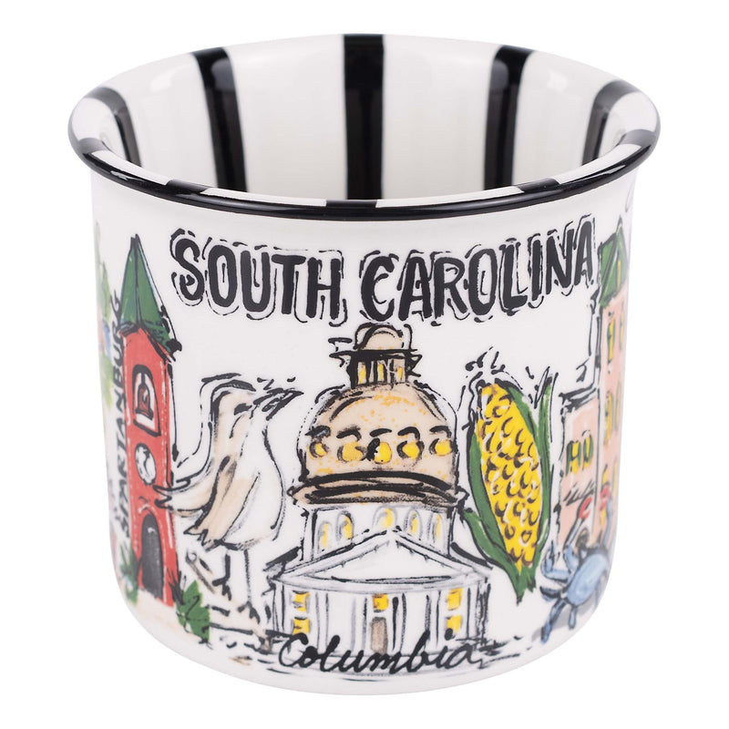 State of South Carolina Icon Mug