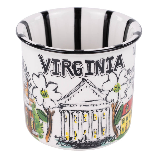 State of Virginia Icon  Mug