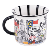 State of North Carolina Icon Mug