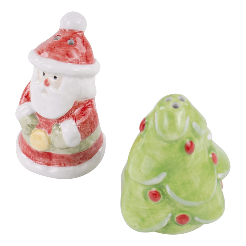 Santa/Christmas Tree Salt & Pepper Set