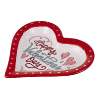 Vintage Valentine's Day Heart Trinket Tray