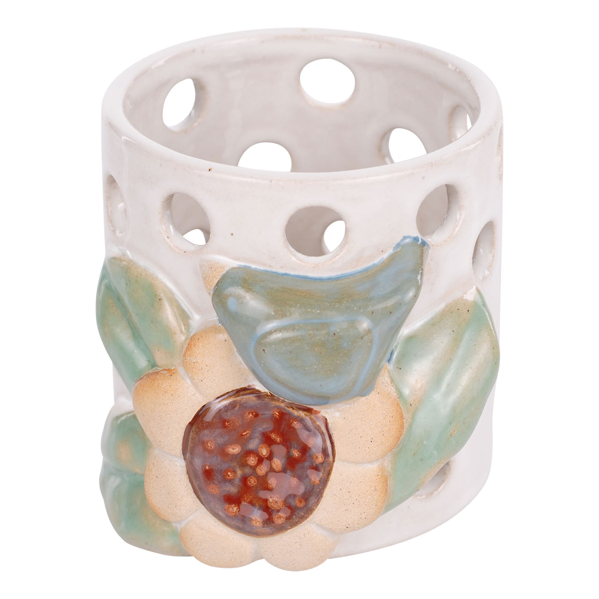 Blue Bird Votive Holder