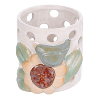 Blue Bird Votive Holder