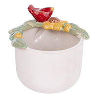 Red Bird Sunflower Flower Pot