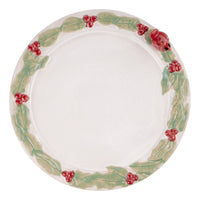 Cardinal Holly Round Platter