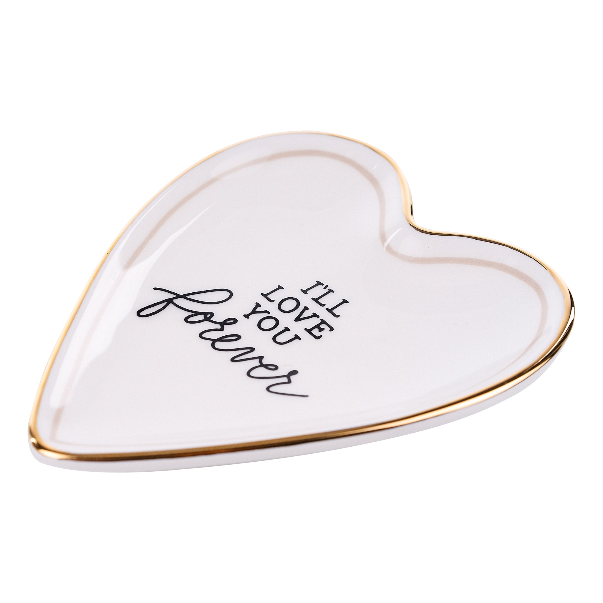 Shop Cute Wedding Gifts - I'll Love You Forever Trinket Tray