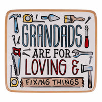 Grandpas Are For Fixing Things Trinket Tray