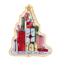 Merry and Bright Presents Trinket Tray