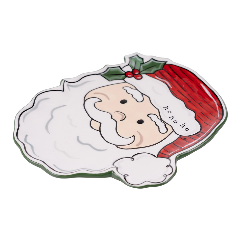 Classic Santa Ho Ho Ho Trinket Tray