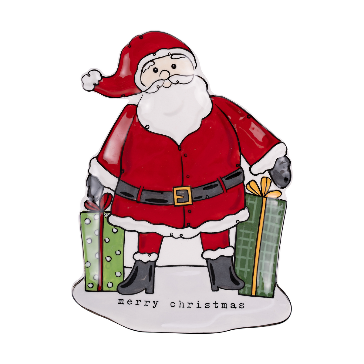 Standing Santa Trinket Tray