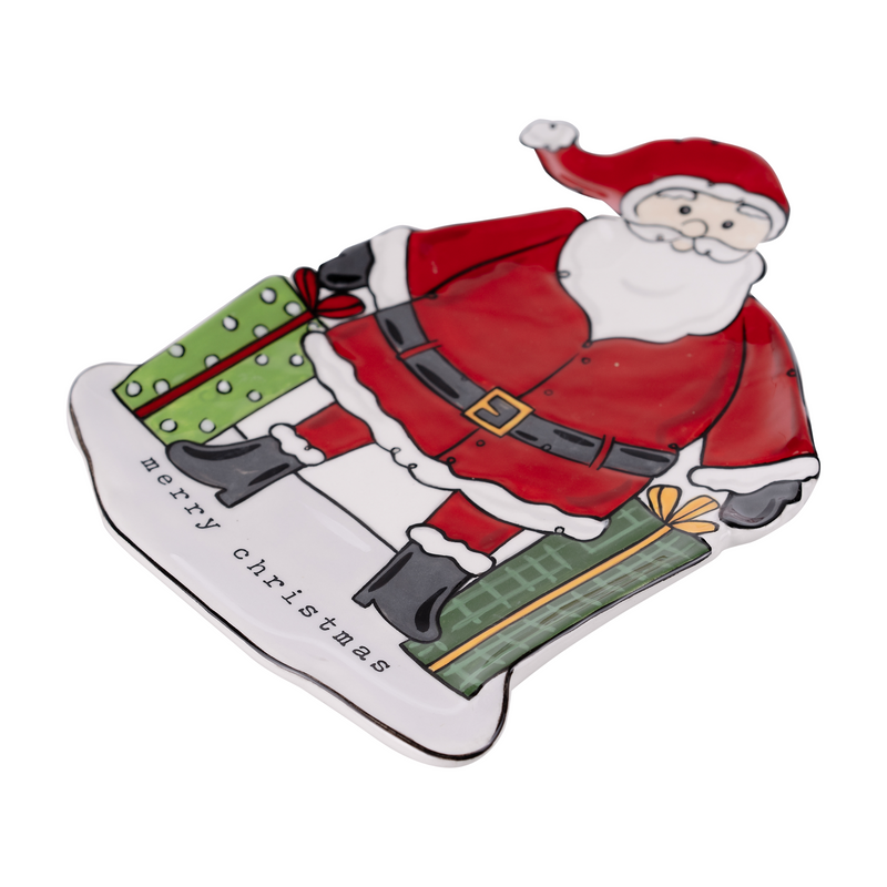 Standing Santa Trinket Tray