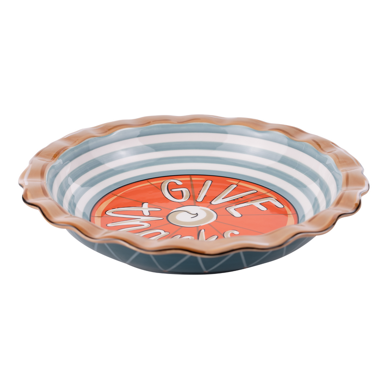 Give Thanks Pie Dish