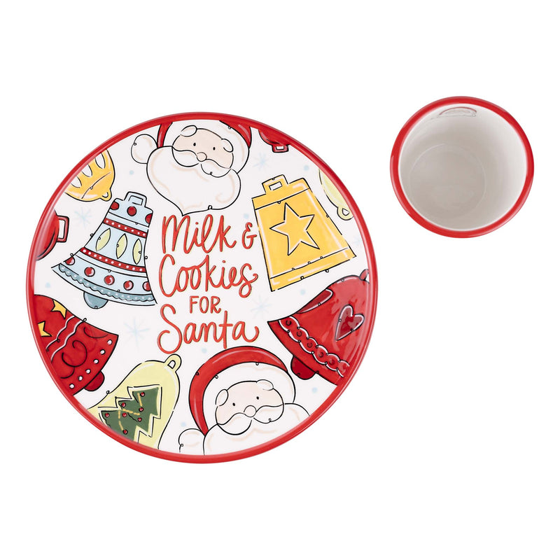 Milk & Cookies For Santa Set