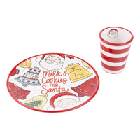 Milk & Cookies For Santa Set