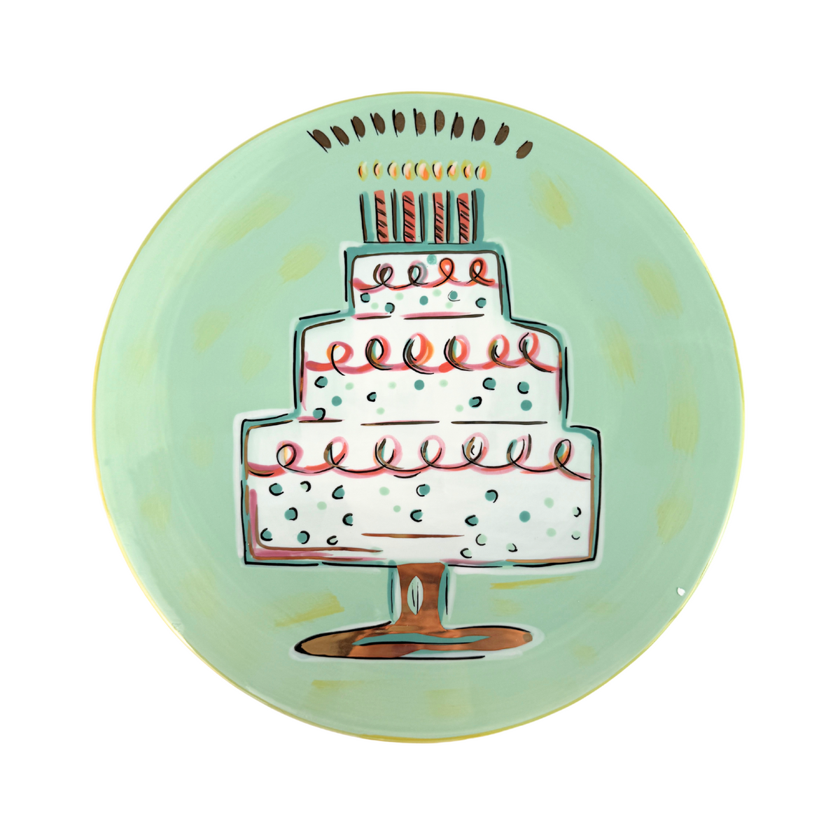 Candles and Confetti Cake Stand