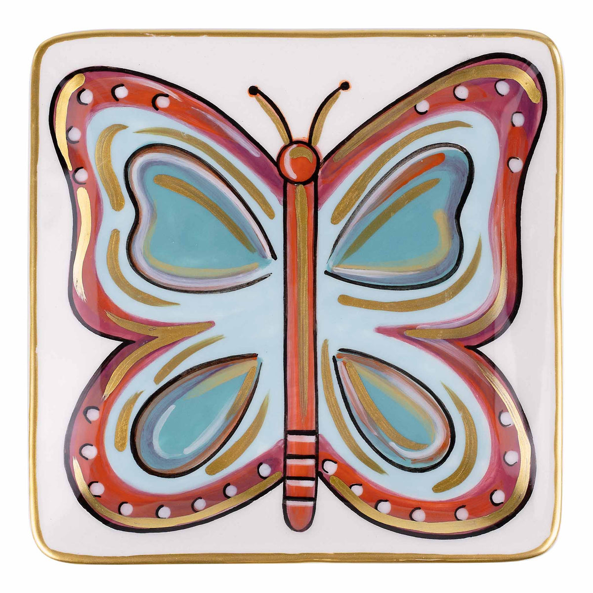 Fancy Butterfly Trinket Tray