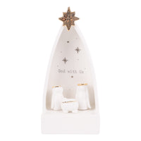 God With Us Nativity Creche