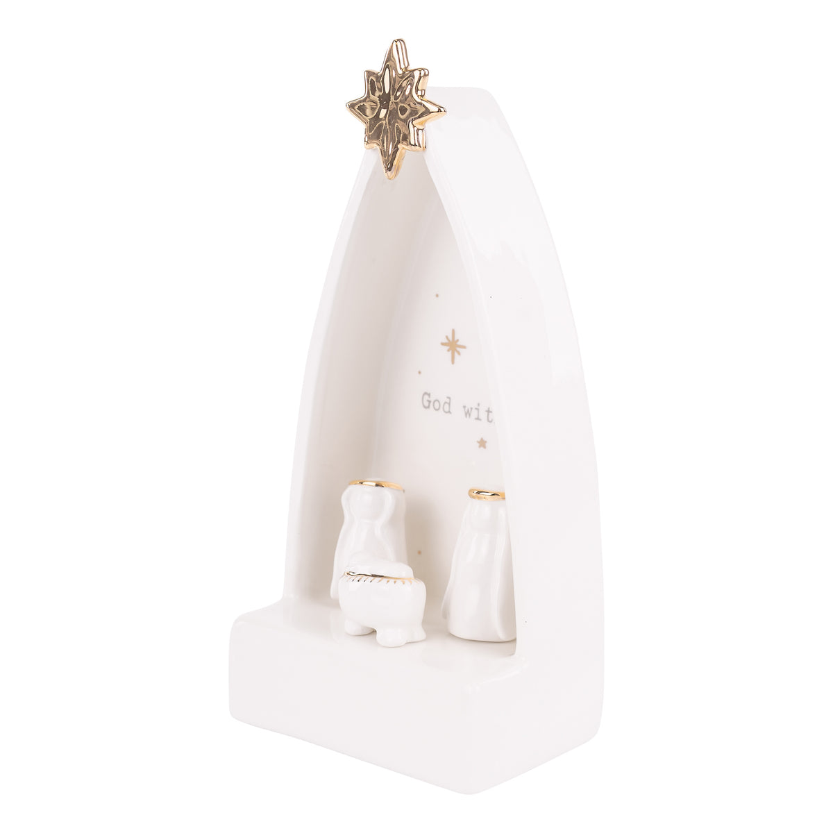 God With Us Nativity Creche