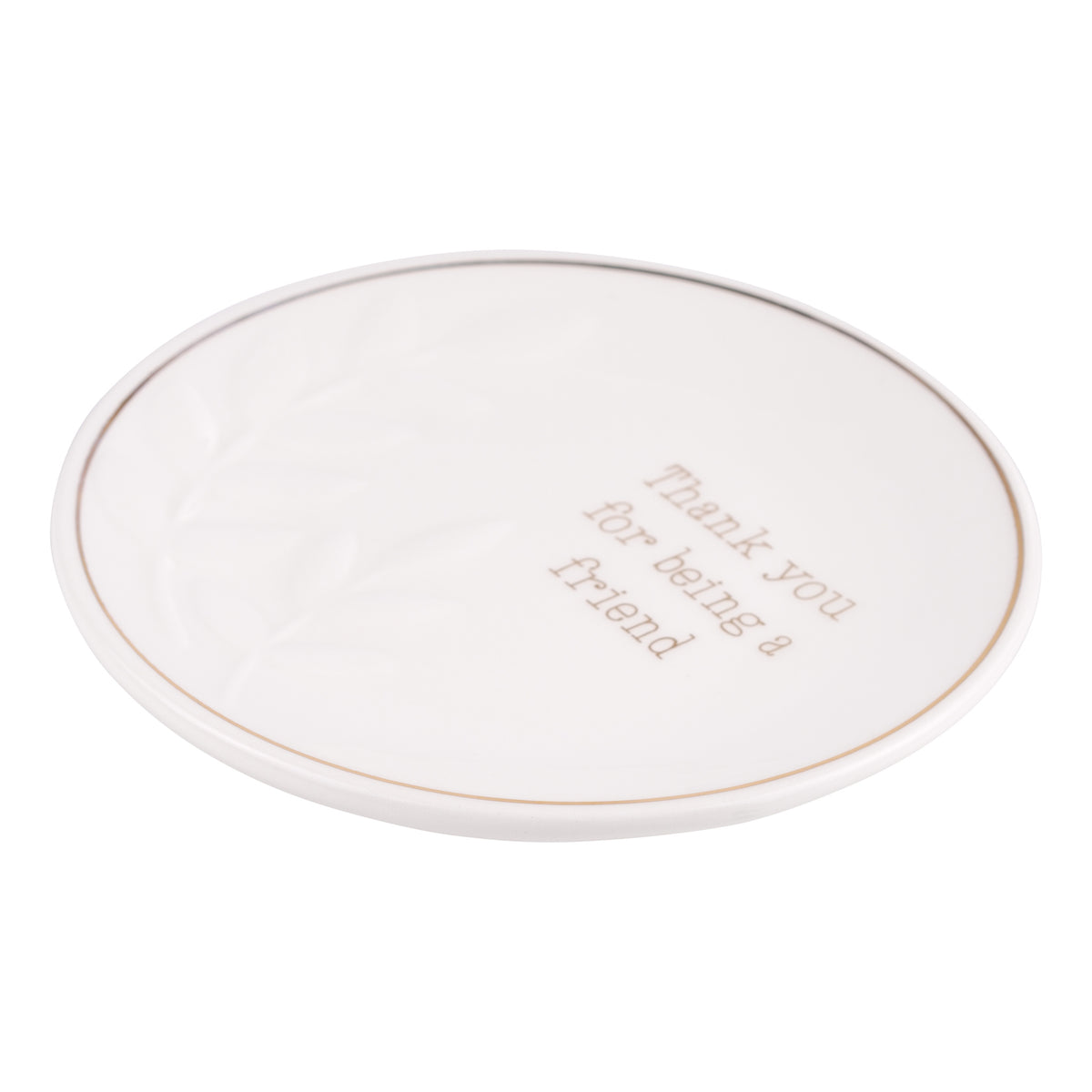 Thank You For Being A Friend Trinket Tray