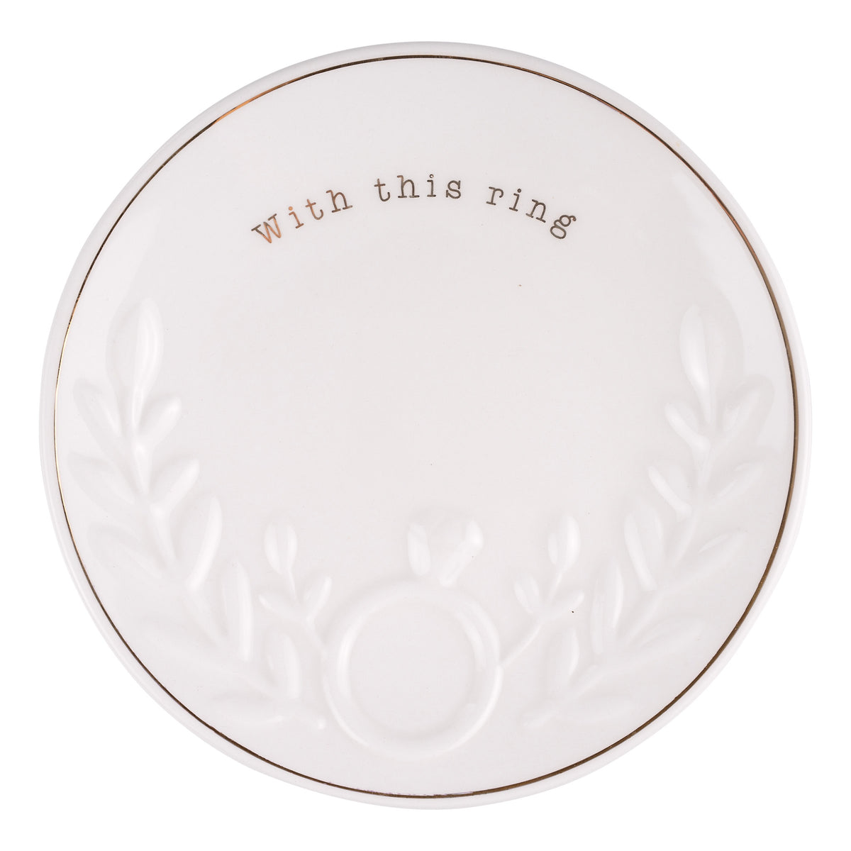 With This Ring Trinket Tray