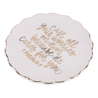 He Cares For You Trinket Tray