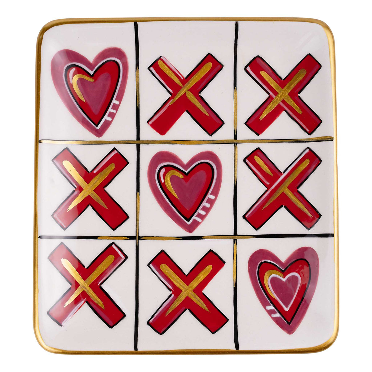 XOXO Heart Trinket Tray