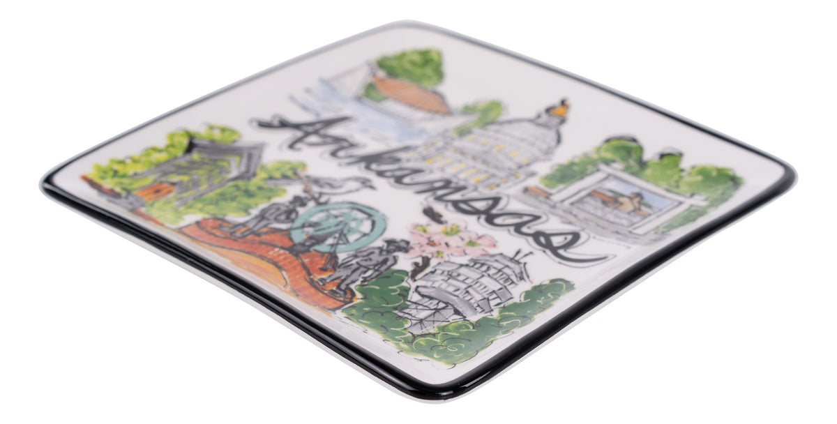 State of Arkansas Icon Trinket Tray