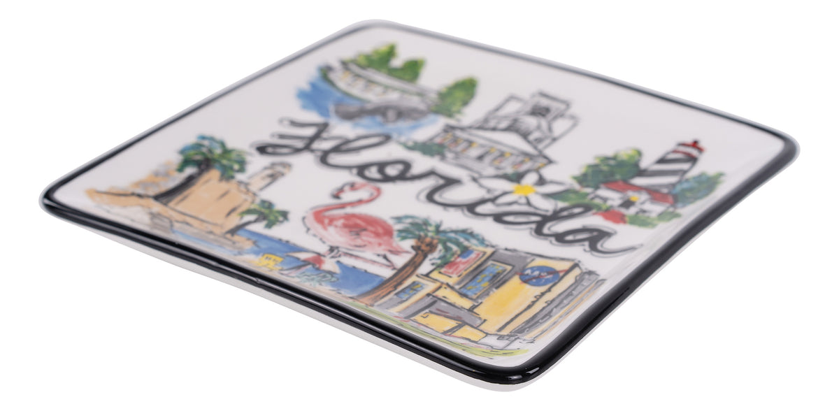 State of Florida Icon Trinket Tray