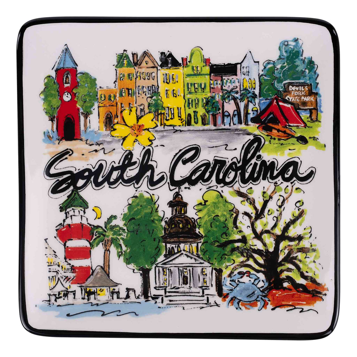 State of South Carolina Trinket Tray