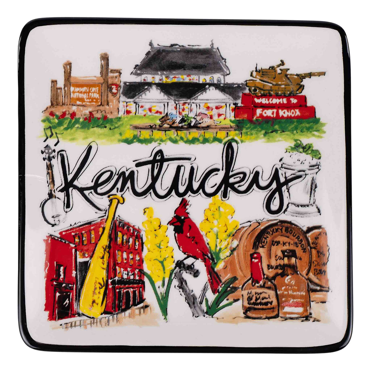 State of Kentucky Icon Trinket Tray