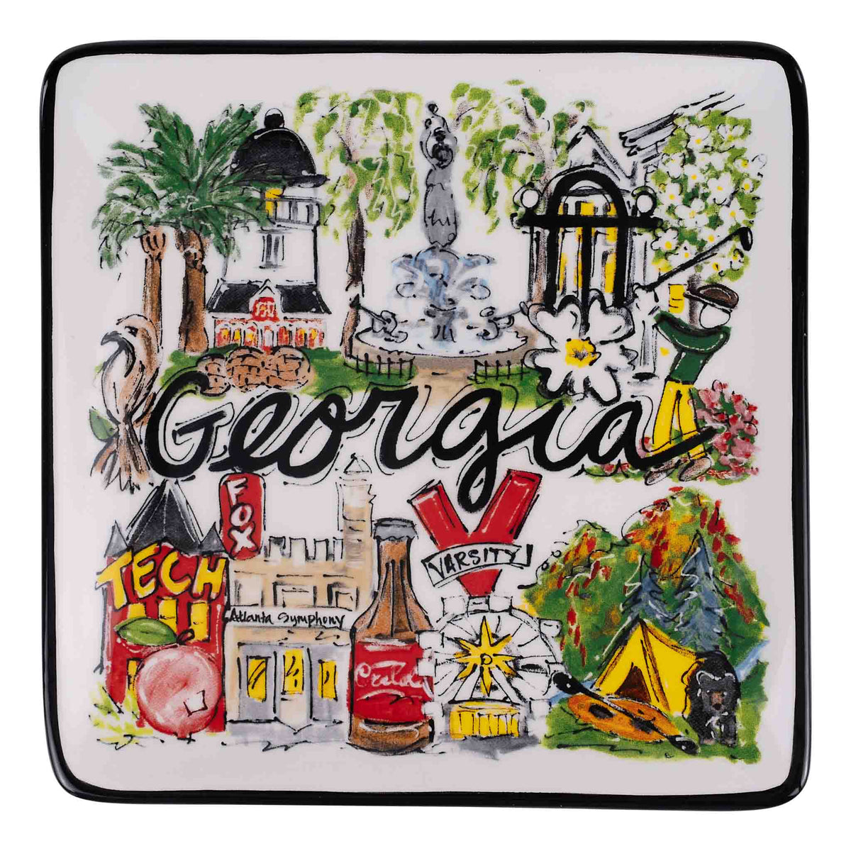 State of Georgia Icon Trinket Tray