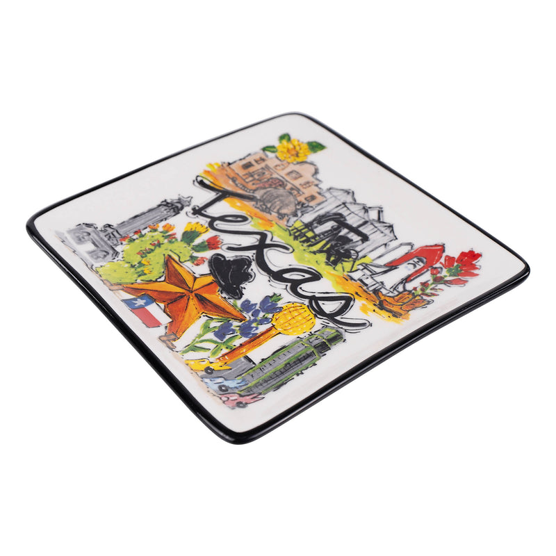 State of Texas Icon Trinket Tray