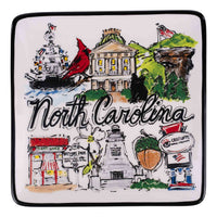State of North Carolina Icon Trinket Tray