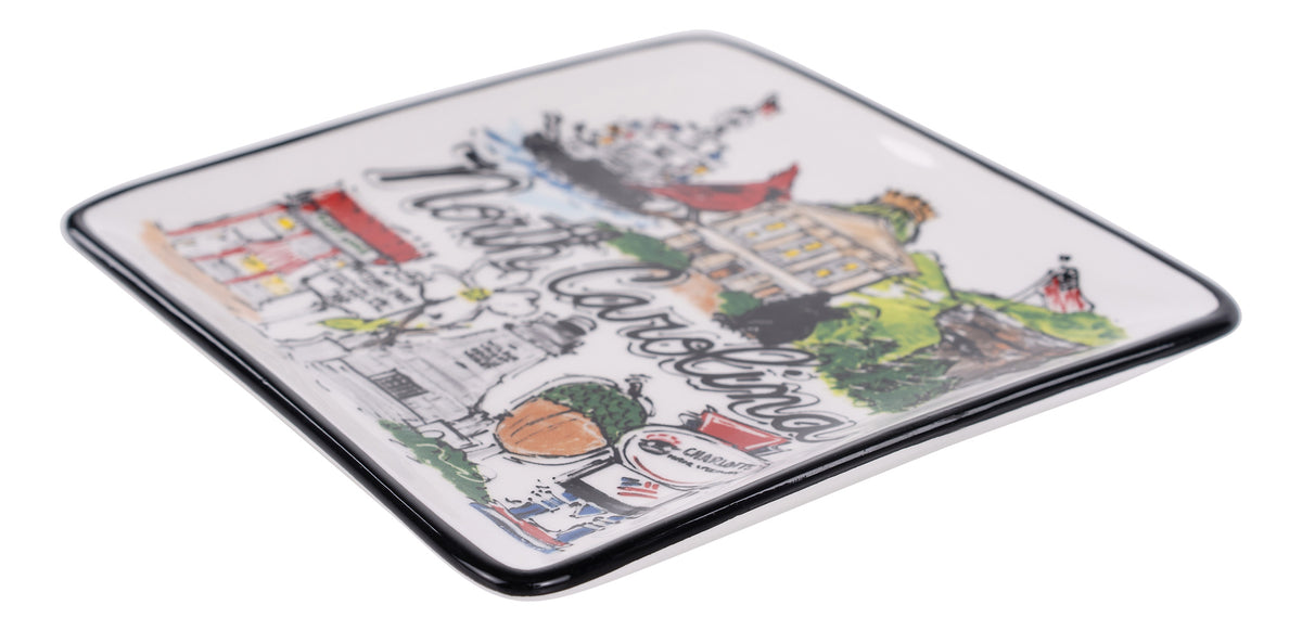State of North Carolina Icon Trinket Tray