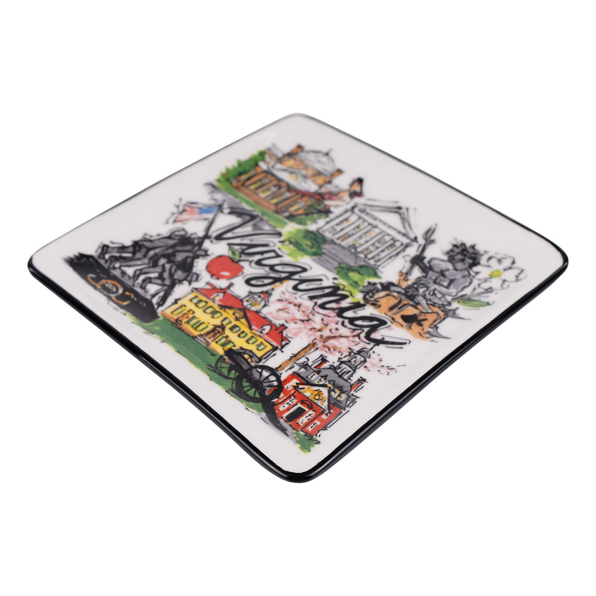 State of Virginia Icon Trinket Tray
