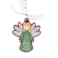 Angels We Have Heard On High Puff Ornament