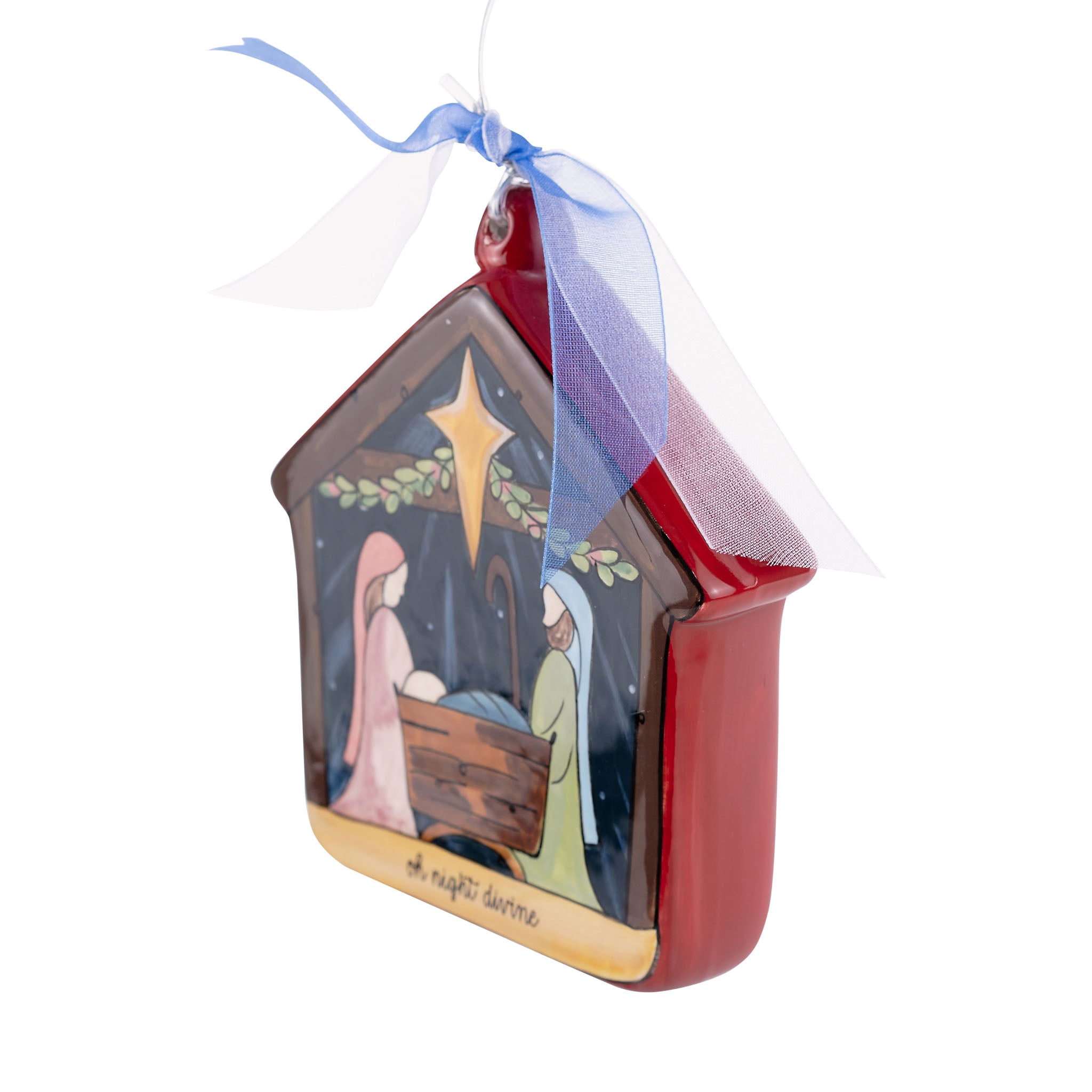 Glory Haus Oh Night Divine Nativity Ornament